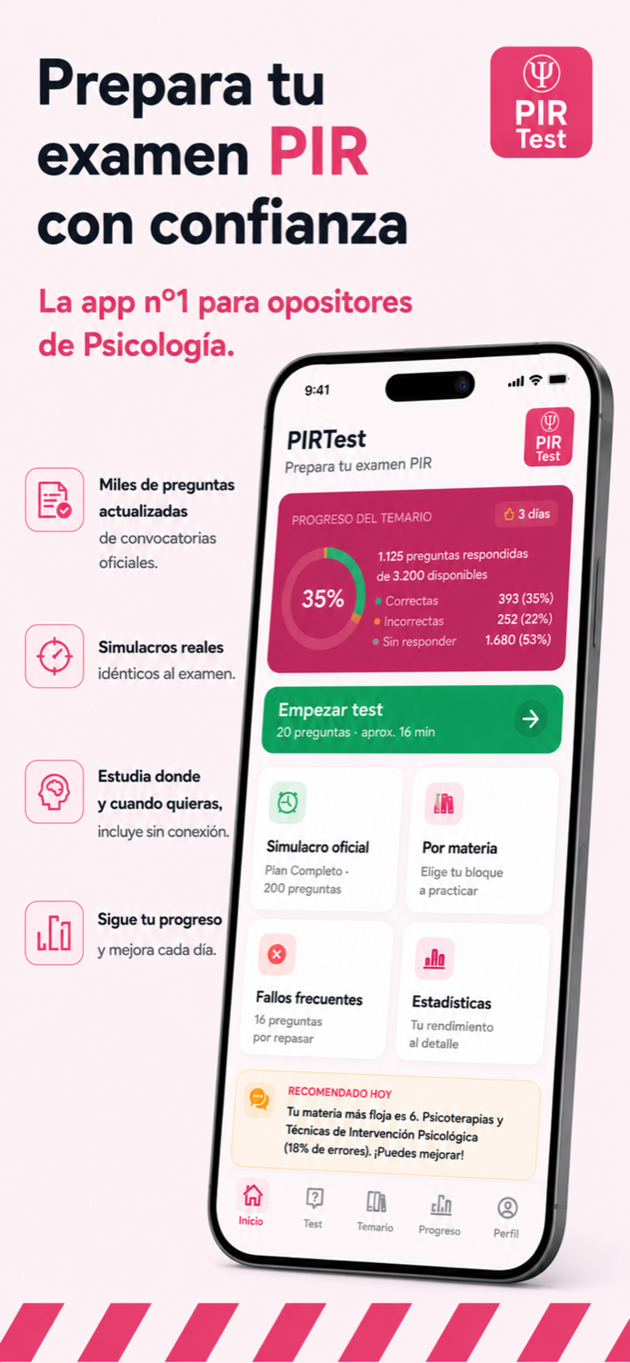 Prepara tu examen PIR con confianza